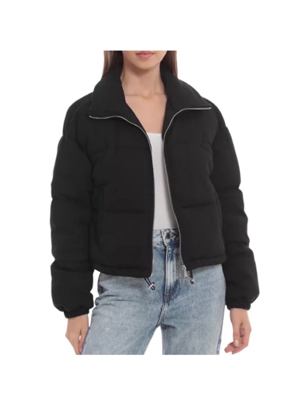 Bagatelle Knit Puffer Jacket Size Small NWOT